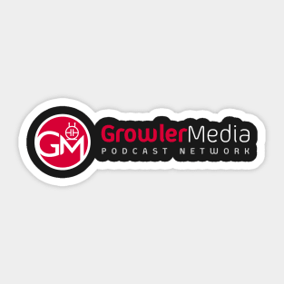 Growler Media Logo Full Sticker